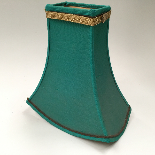 LAMPSHADE, Vintage (Medium) -Turquoise Teal